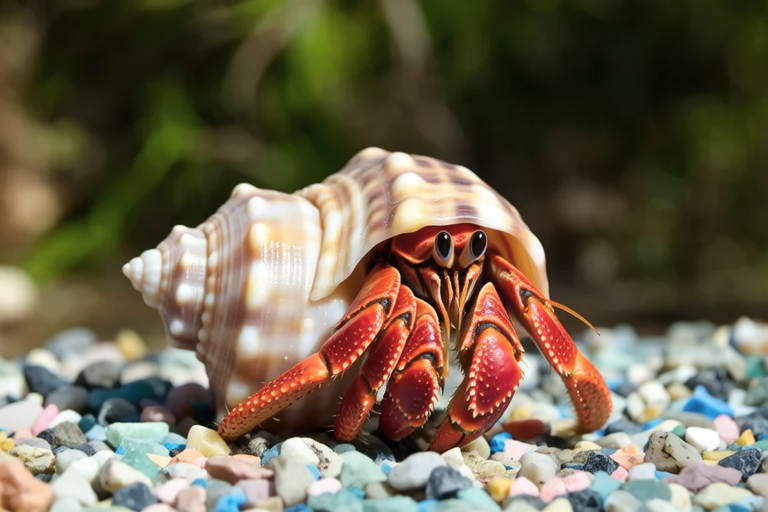 Creative DIY Shell Decoration Ideas for Your Colorful Hermit Crab