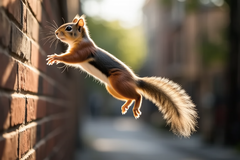 Meet the Tiny Athletes: Unveiling the Speed and Agility of Urban Squirrels