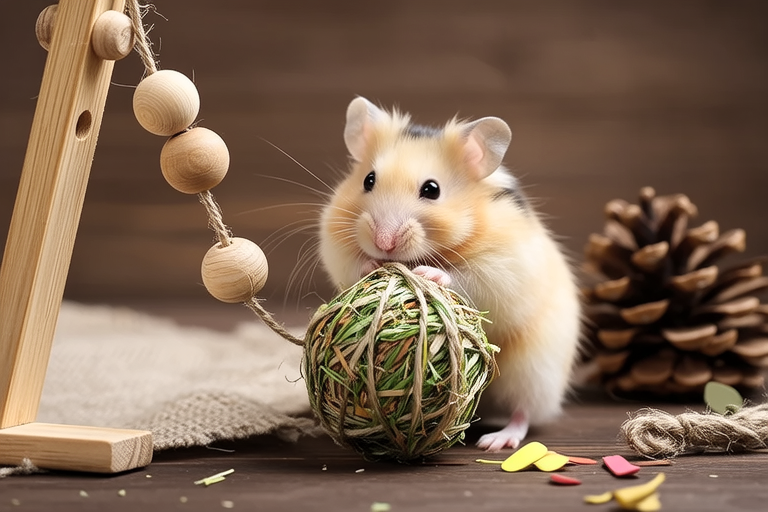 DIY Toys for Your Golden Hamster That Will Keep Them Busy!